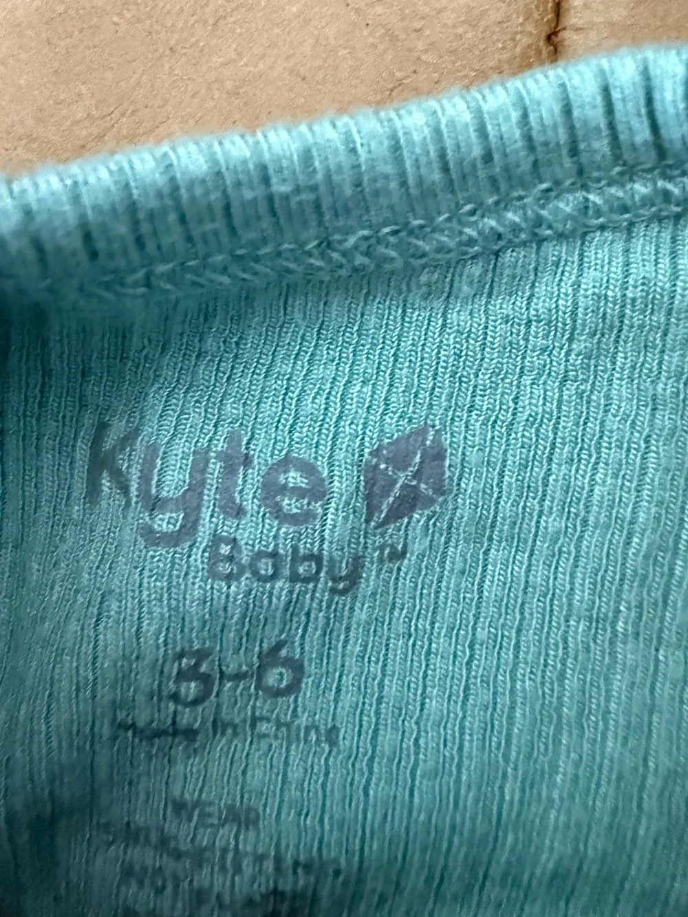 Kyte Viscose Bamboo Ribbed Footie 3-6M